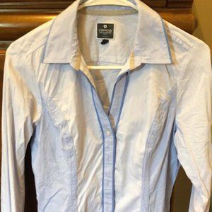 Express M button down shirt